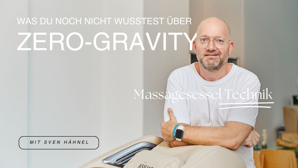 Zero-Gravity-Funktion bei Massagesesseln erklärt